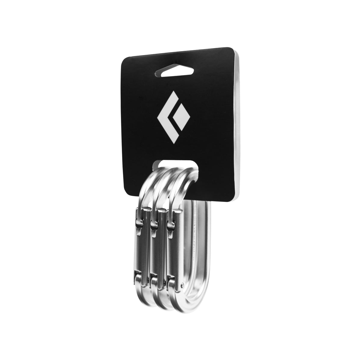 Oval Keylock Carabiner 3-Pack | Black Diamond Essential