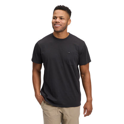 Men's Diamond Patch Short Sleeve Pocket Tee | Black Diamond Exclusive