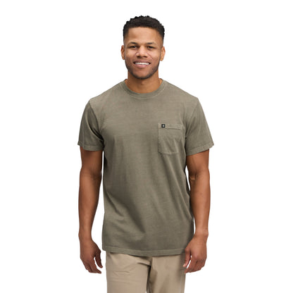 Men's Diamond Patch Short Sleeve Pocket Tee | Black Diamond Exclusive