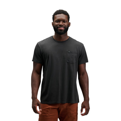 Men's Diamond Patch Short Sleeve Pocket Tee | Black Diamond Exclusive