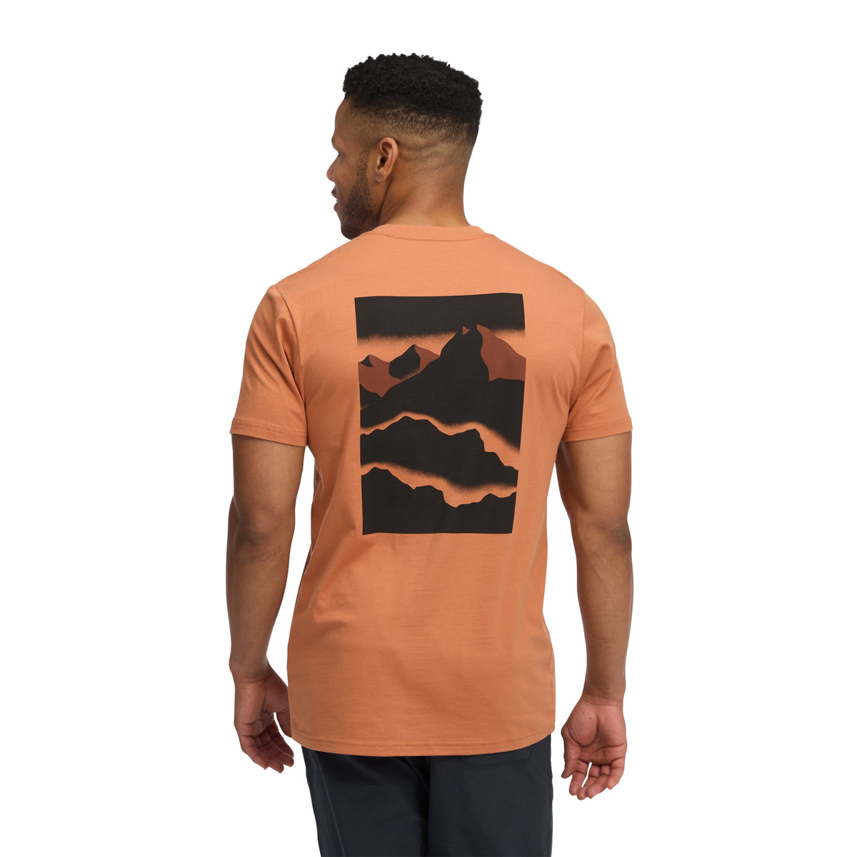 Men's Mountainscape Short Sleeve Tee | Black Diamond Essential