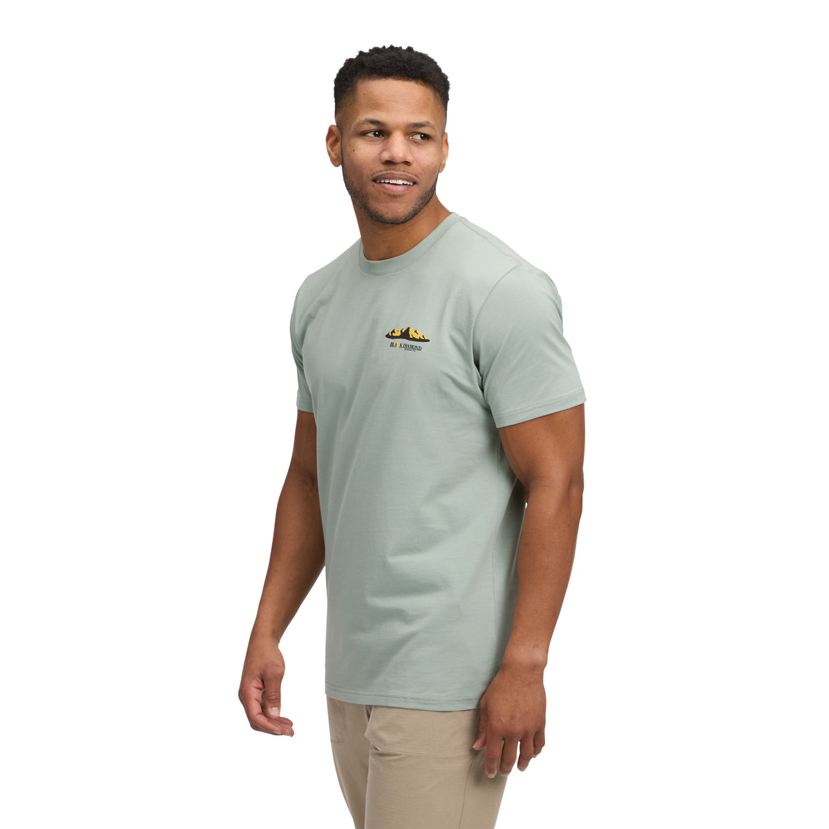 Men's Mountainscape Short Sleeve Tee | Black Diamond Essential