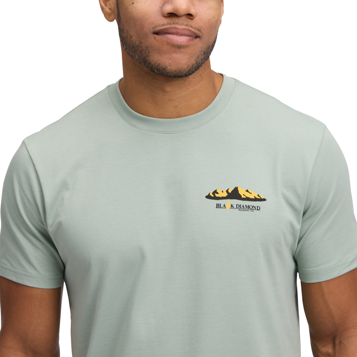Men's Mountainscape Short Sleeve Tee | Black Diamond Essential