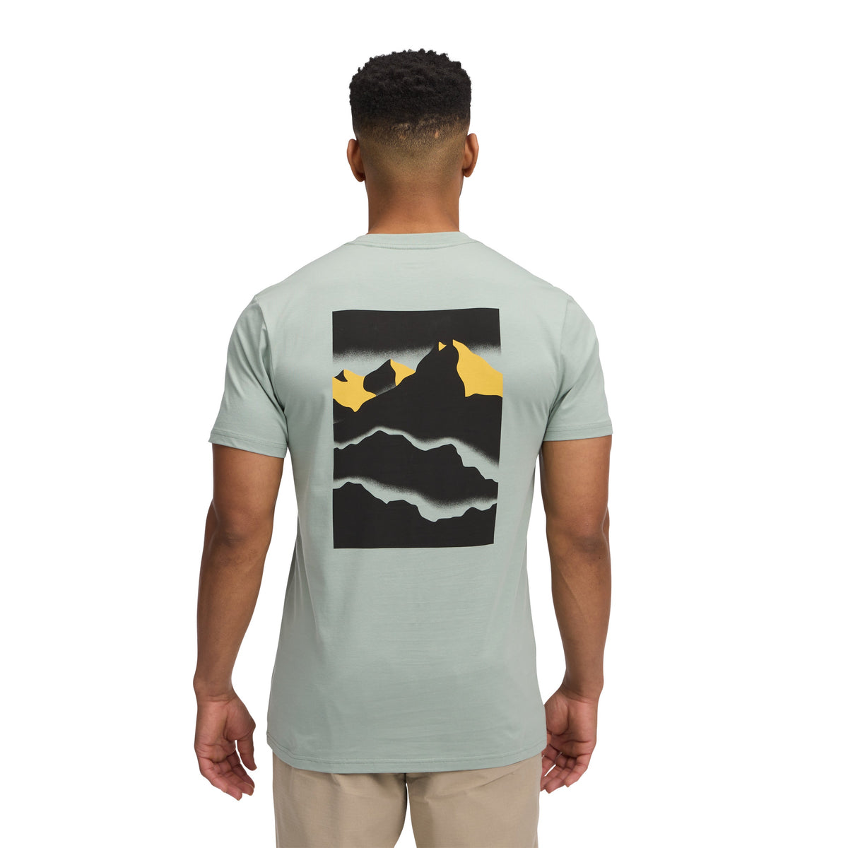 Men's Mountainscape Short Sleeve Tee | Black Diamond Essential
