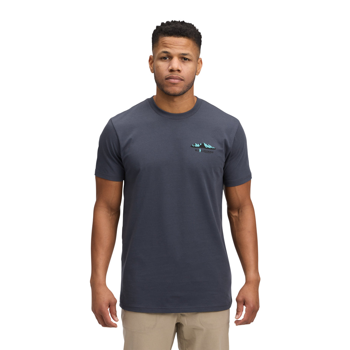 Men's Mountainscape Short Sleeve Tee | Black Diamond Essential