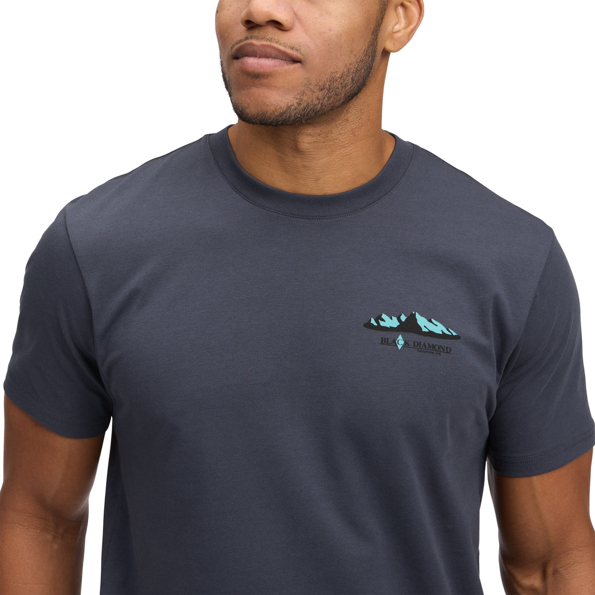 Men's Mountainscape Short Sleeve Tee | Black Diamond Essential