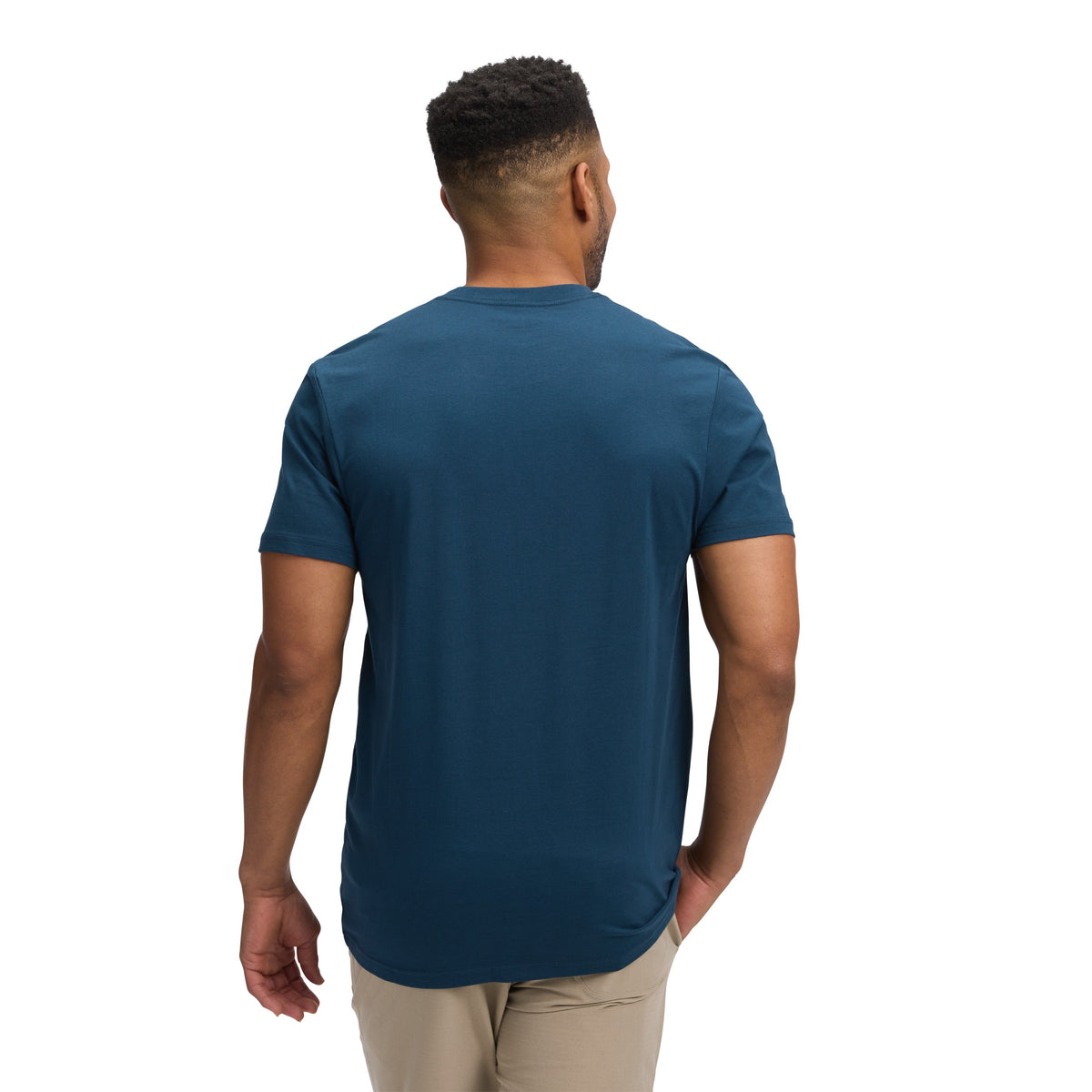 Men's Mini Stacked Short Sleeve Tee | Black Diamond Signature