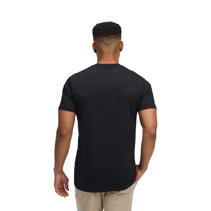 Men's Mini Stacked Short Sleeve Tee | Black Diamond Signature