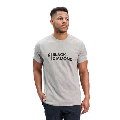 Men's Mini Stacked Short Sleeve Tee | Black Diamond Signature
