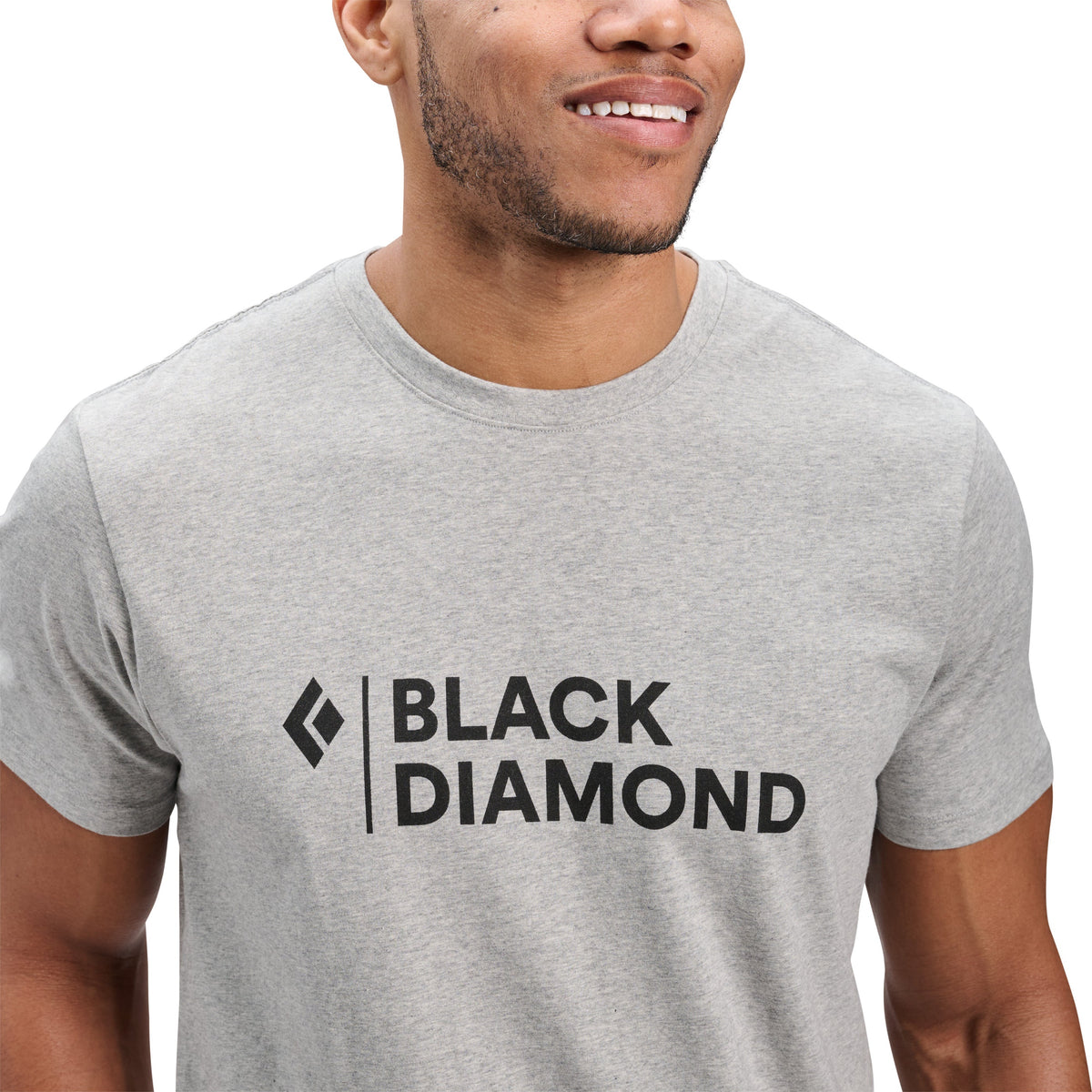 Men's Mini Stacked Short Sleeve Tee | Black Diamond Signature