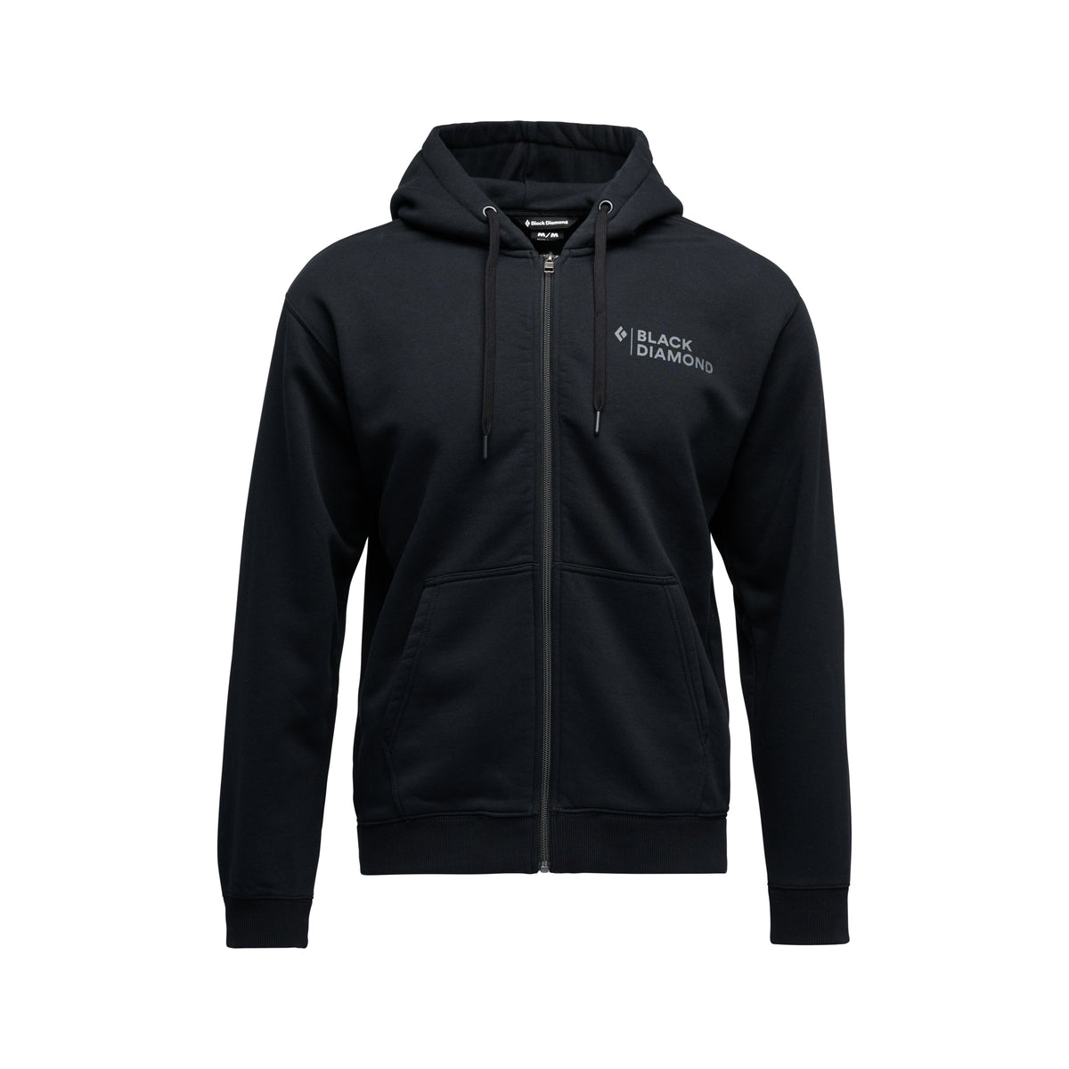 Men's Mini Stacked Full Zip Hoody | Black Diamond Everyday