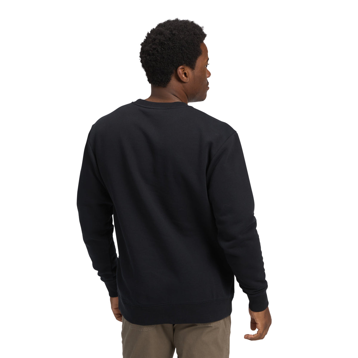 Men's Mini Stacked Crewneck | Black Diamond Best Seller