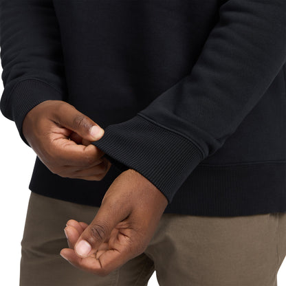 Men's Mini Stacked Crewneck | Black Diamond Best Seller