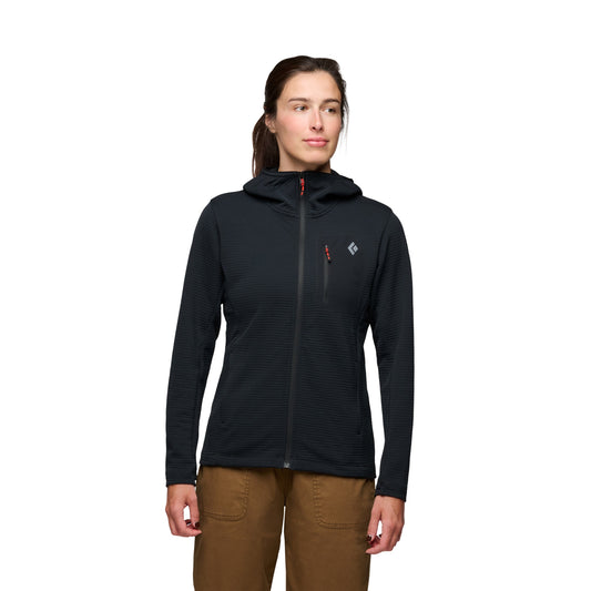 Women's Diverge Full Zip Hoody | Black Diamond Signature