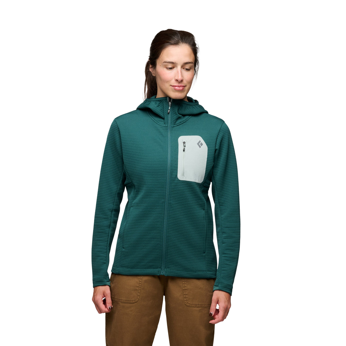 Women's Diverge Full Zip Hoody | Black Diamond Signature