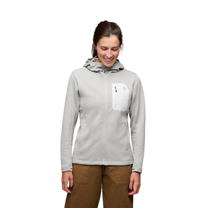 Women's Diverge Full Zip Hoody | Black Diamond Signature