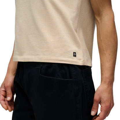 Women's BD Stripe Short Sleeve Tee Long | Black Diamond Classic