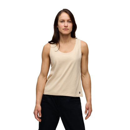 Women's BD Stripe Tank Long | Black Diamond Recommended