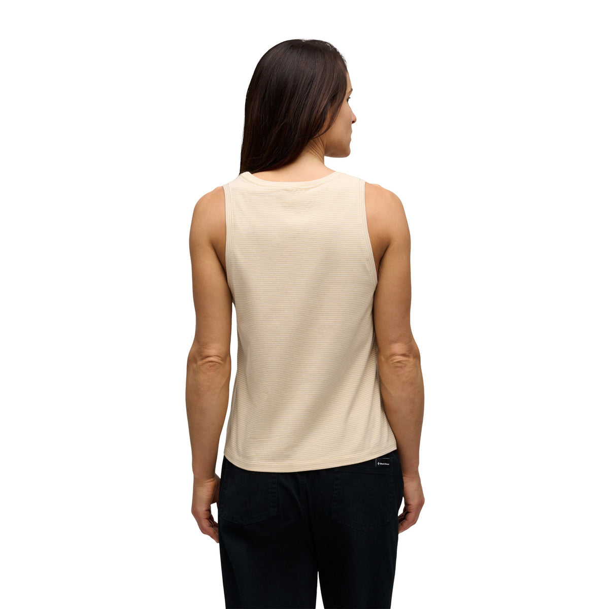 Women's BD Stripe Tank Long | Black Diamond Recommended