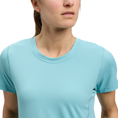 Women's Distance Short Sleeve Tech Tee | Black Diamond Signature