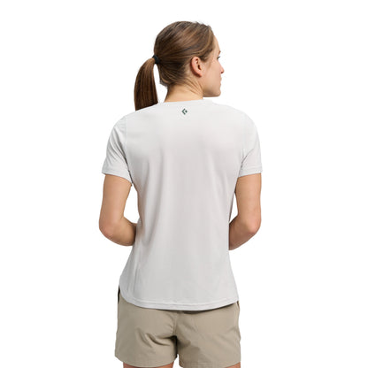 Women's Distance Short Sleeve Tech Tee | Black Diamond Signature