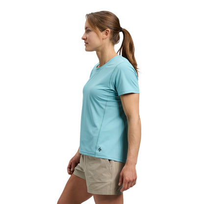 Women's Distance Short Sleeve Tech Tee | Black Diamond Signature