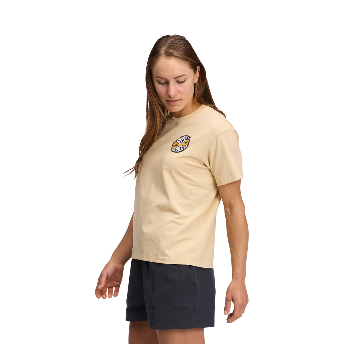 Women's Rope Badge Short Sleeve Tee | Black Diamond Best Seller