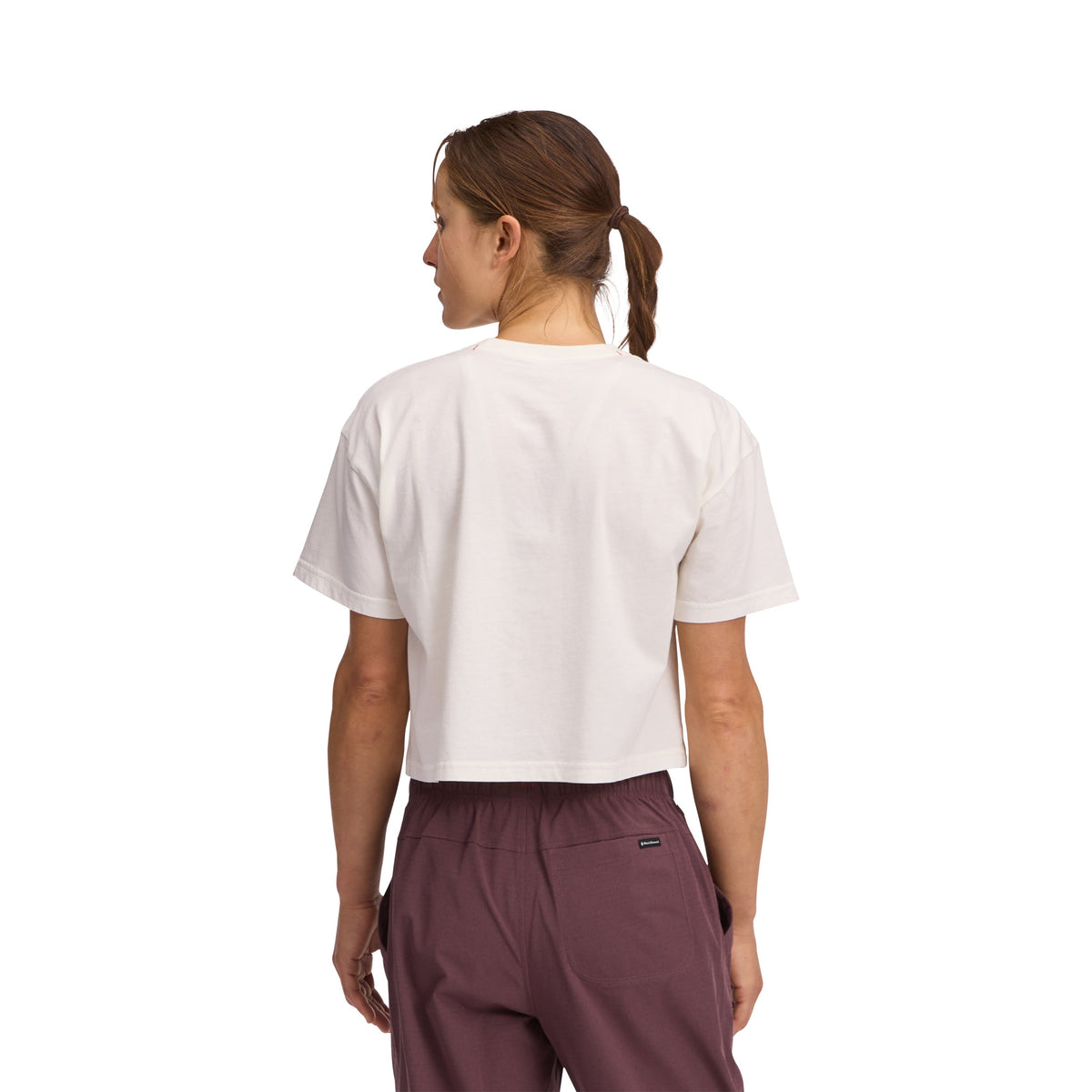 Women's Diamond Crop Short Sleeve Tee | Black Diamond Exclusive