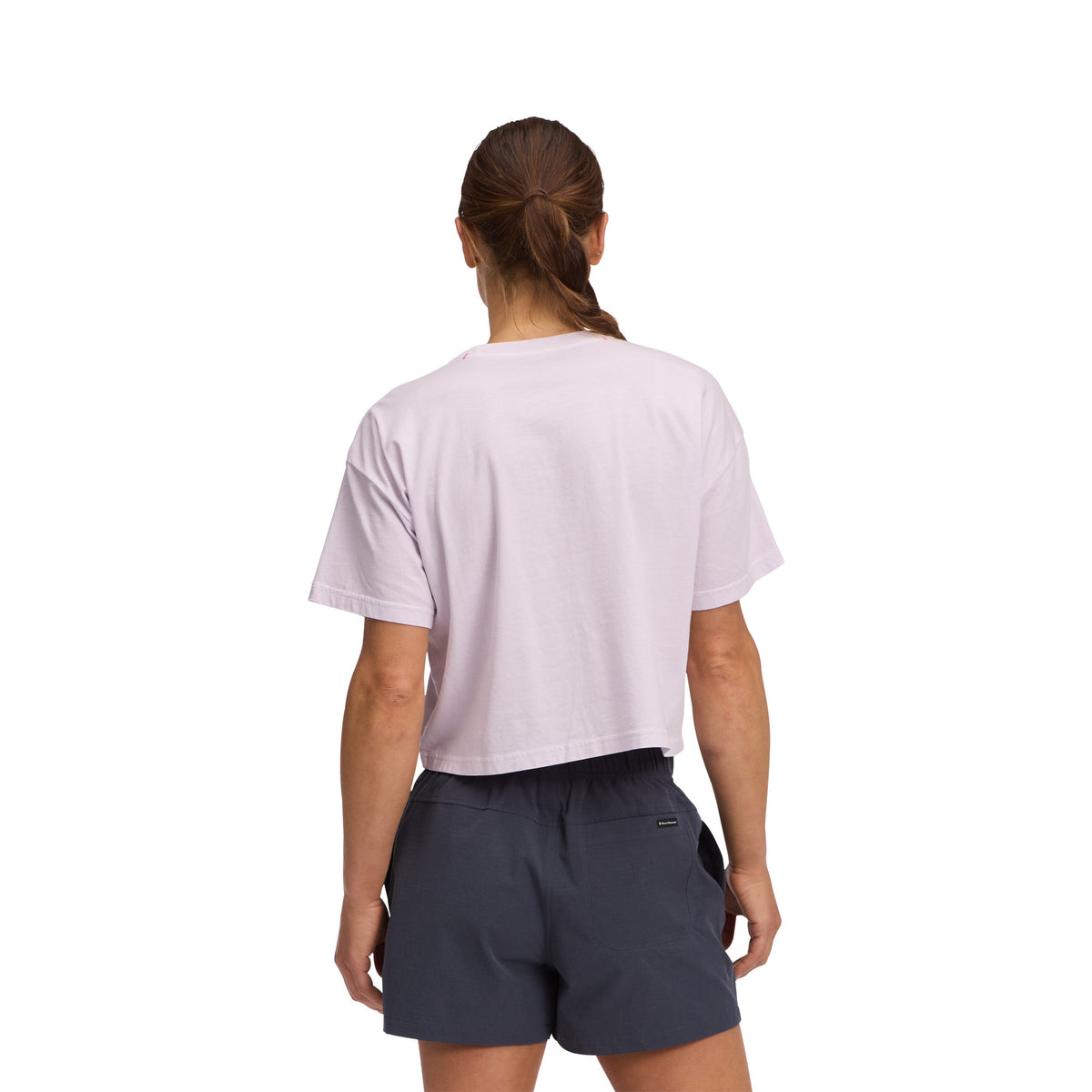 Women's Diamond Crop Short Sleeve Tee | Black Diamond Exclusive