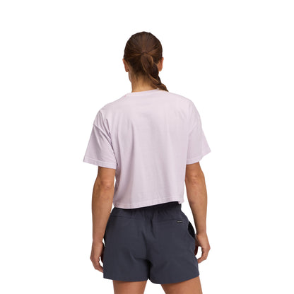 Women's Diamond Crop Short Sleeve Tee | Black Diamond Exclusive