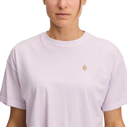 Women's Diamond Crop Short Sleeve Tee | Black Diamond Exclusive