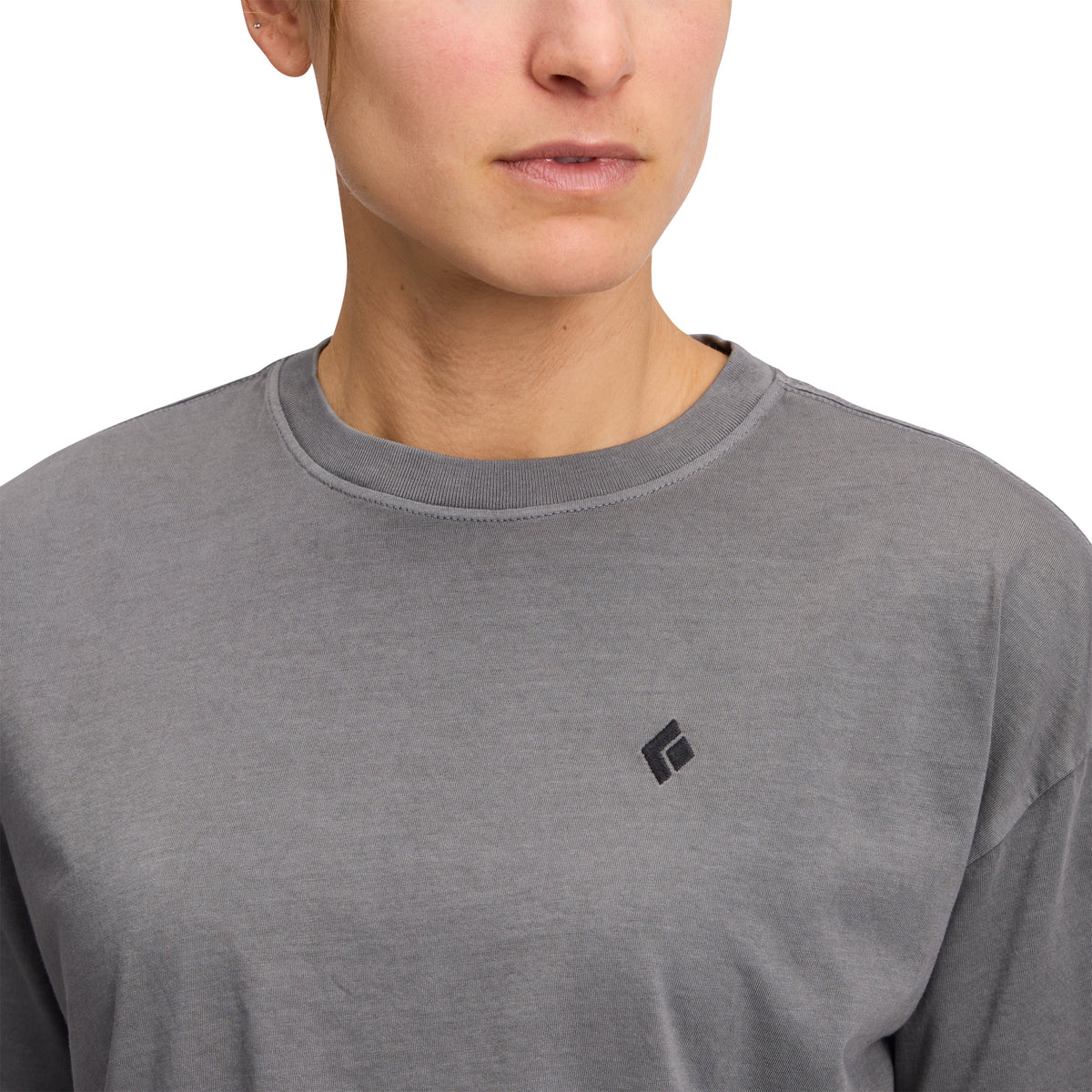 Women's Diamond Crop Short Sleeve Tee | Black Diamond Exclusive