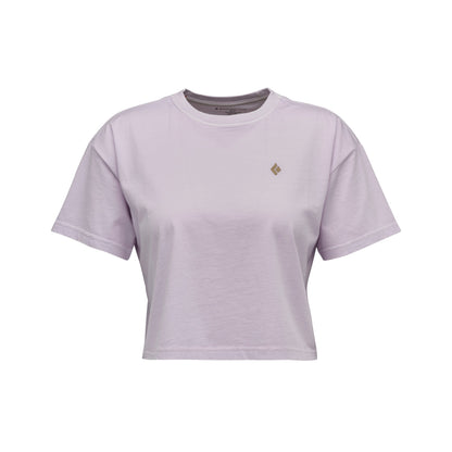 Women's Diamond Crop Short Sleeve Tee | Black Diamond Exclusive
