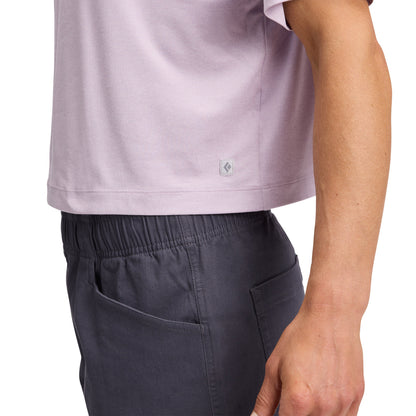 Women's Circuit Short Sleeve Tee | Black Diamond Signature