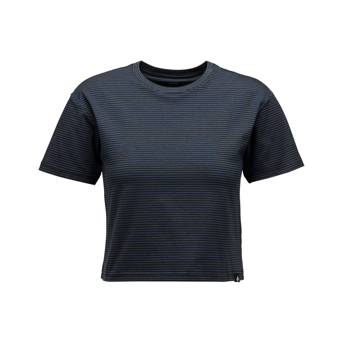 Women's BD Stripe Crop Short Sleeve Tee | Black Diamond Everyday