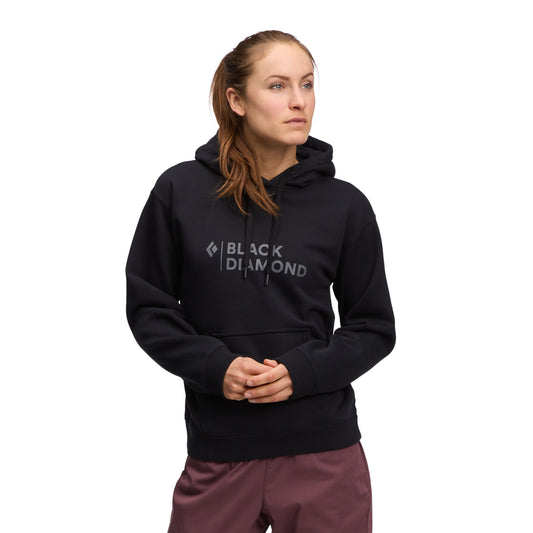 Women's Mini Stacked Pullover Hoody | Black Diamond Recommended