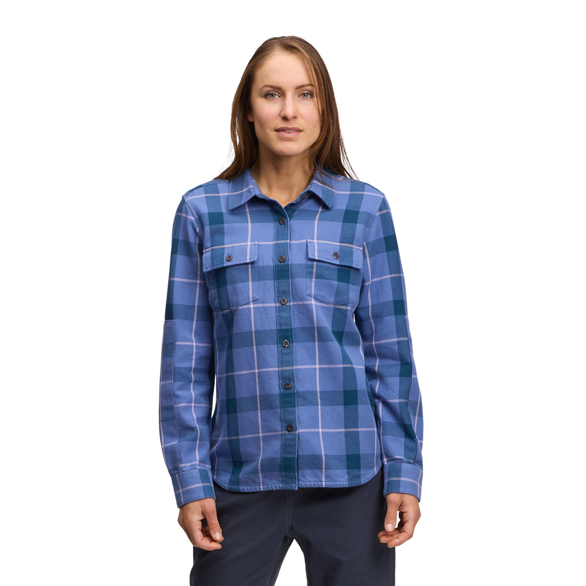 Women's Project Twill Long Sleeve Shirt | Black Diamond Signature