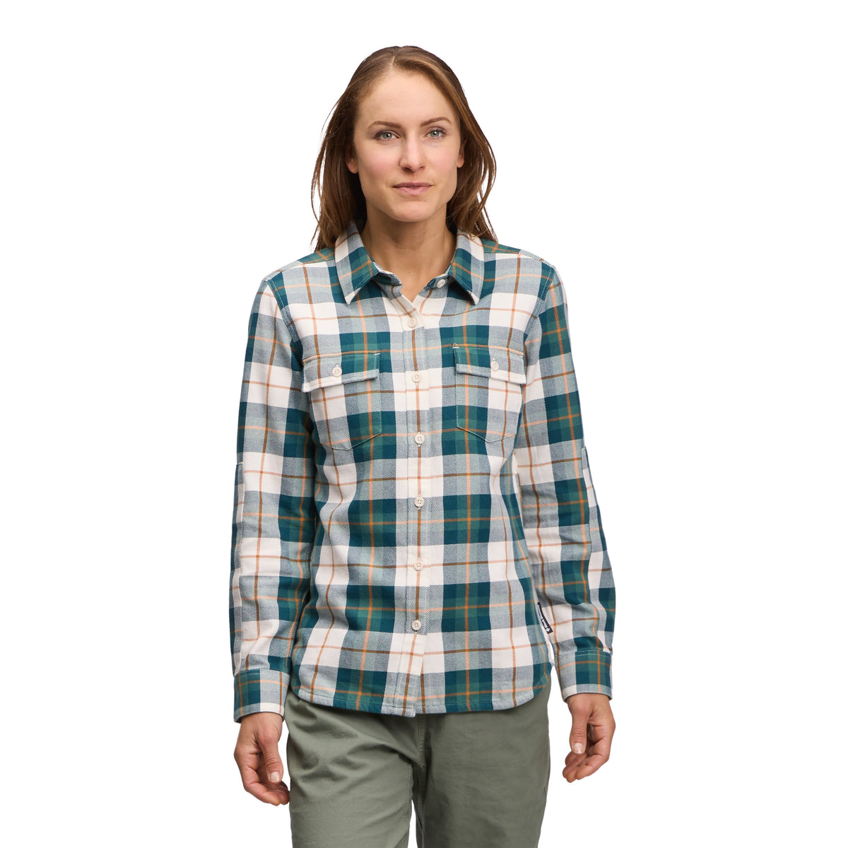 Women's Project Twill Long Sleeve Shirt | Black Diamond Signature