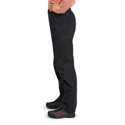 Women's Fineline Stretch Full Zip Pants | Black Diamond Recommended