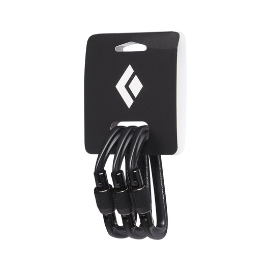 HotForge Screwgate Carabiner 3-Pack | Black Diamond Best Seller