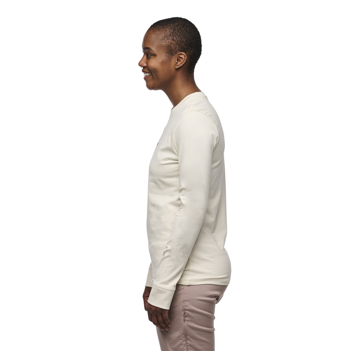 Women's Heritage Wordmark Long Sleeve Tee | Black Diamond Recommended