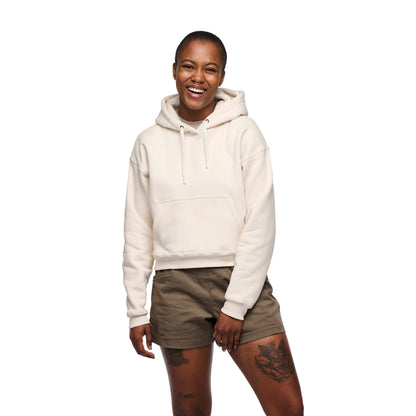 Women's Crop Pullover Hoody | Black Diamond Signature