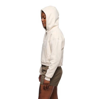 Women's Crop Pullover Hoody | Black Diamond Signature