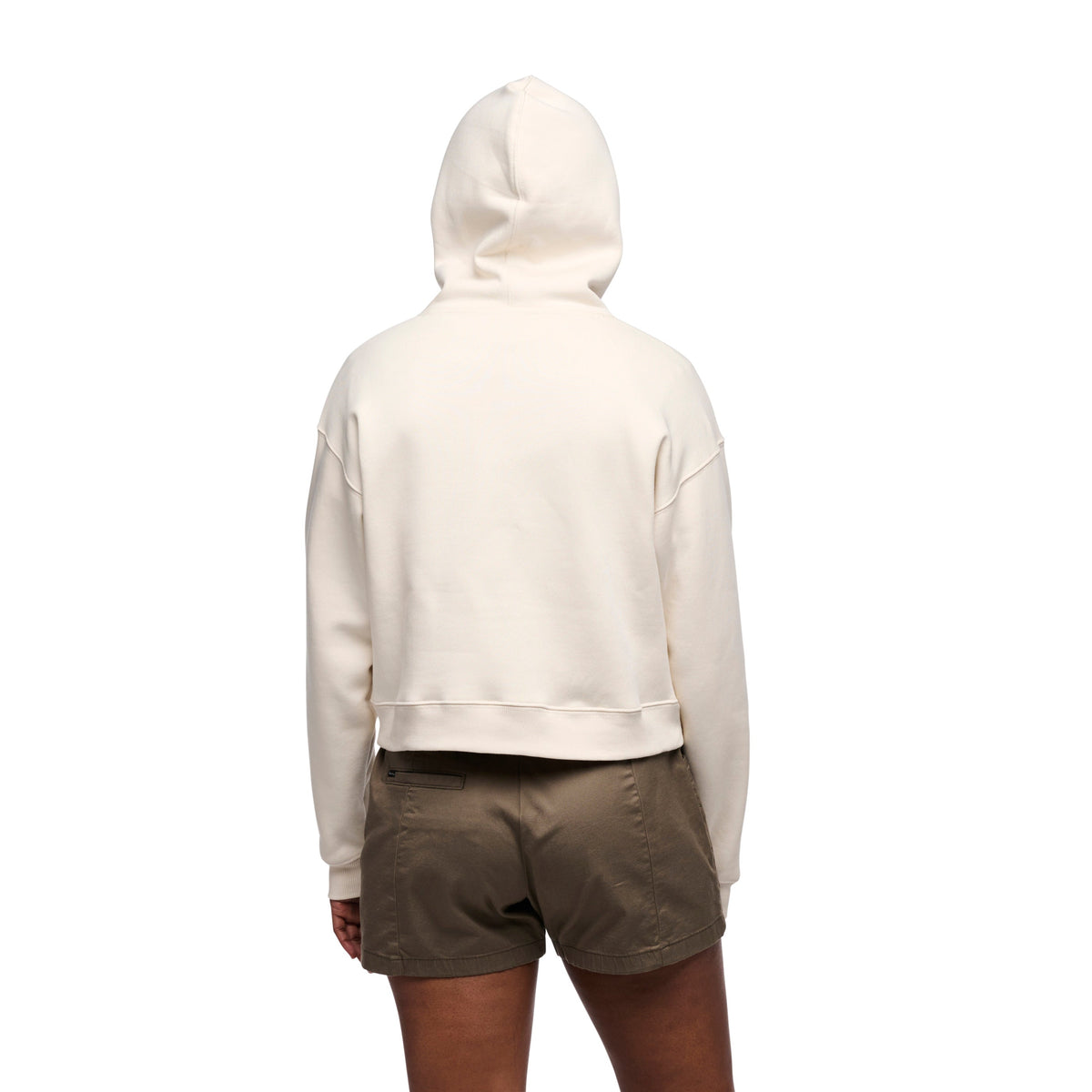 Women's Crop Pullover Hoody | Black Diamond Signature