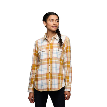Women's Project Twill Long Sleeve Shirt - Past Season | Black Diamond Classic